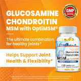 Joint Health, Hair, Skin and Nails - Glucosamine Chondroitin MSM and OptiMSM