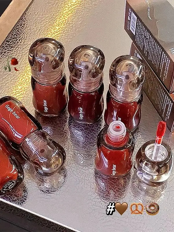 Gege Bear Crystal Gloss Lip Tint — Vochtigende Formule Voor De Lippen Met Een Spiegelglans, Kleurrijke Kleuren En Een Jeugdige H