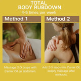 Cold-Pressed Ginger Oil, for Body Massage, Turmeric Root Oil, Sweet Almond Oil, Moisturizing and Dry Skin Care, Suitable for All Skin Types, Neutral for Adults