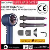 Super Hair Dryer 220V Leafless Hair dryer Personal Hair Care Styling Negative Ion Tool Constant Anion Electric Hair Dryers