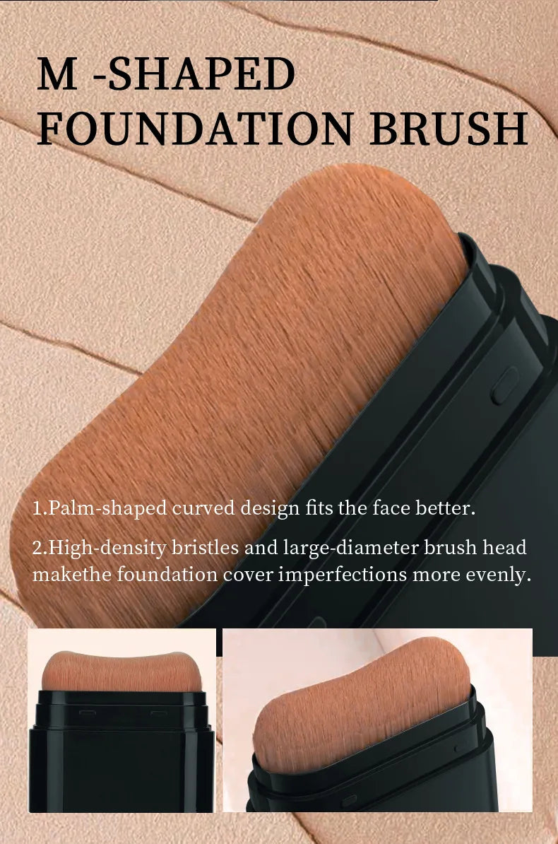 Eraser Foundation Stick Water Moist Light Concealer Foundation Covering Acne Scarring Dark Under-eye Circles Face Beauty Makeup