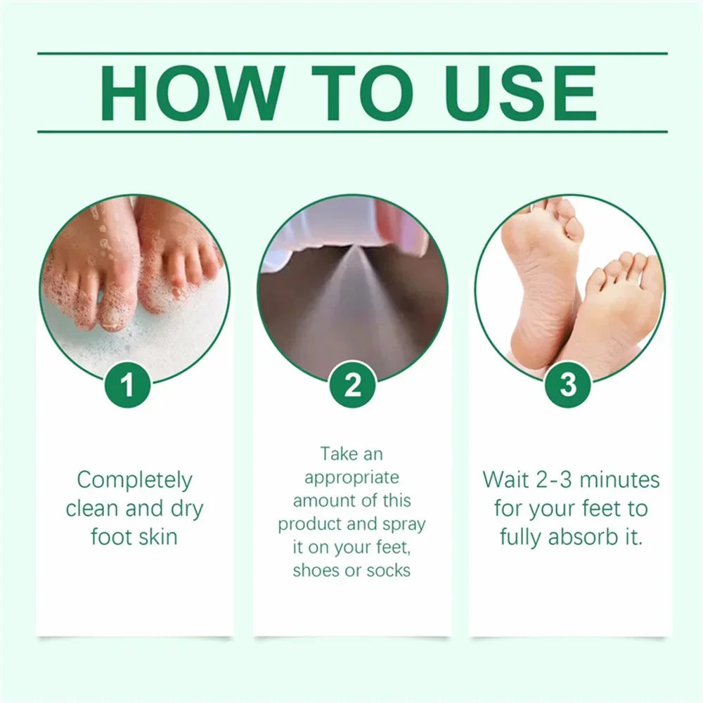Herbal Anti Crack Foot Cream Spray Heel Cracking Repair Products Exfoliation Dead Skin Removal Softening Moisturize Smooth Care