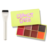 Curve Case Cream Eyebrow Cream Blush Highlighter Palette Matte Shimmer Finishes Shadow Tones Long-Lasting Cosmetics