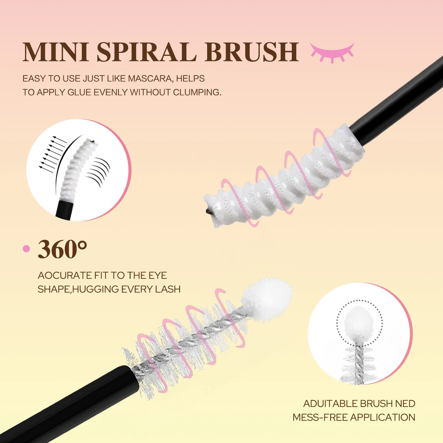 WOSHEER Eyelash Clusters Kit Thick Individual Lashes Lash Bond And Seal And Remover Faux Mink Lashes Eyelash Extension DIY